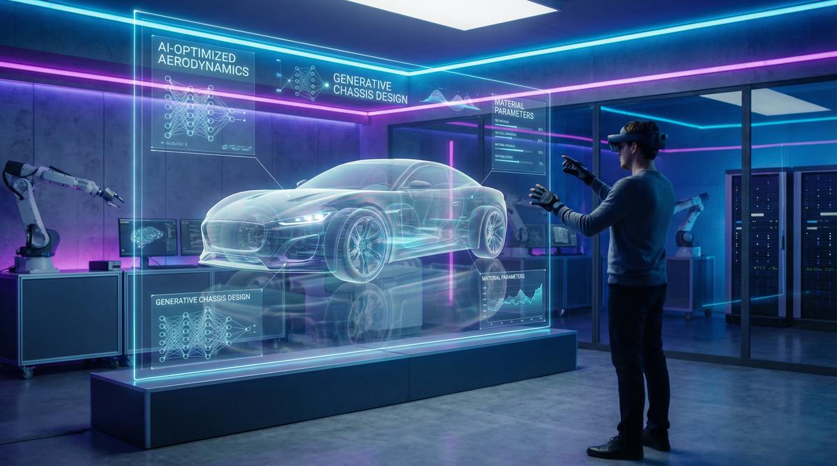 大象传媒AI改装汽车视频